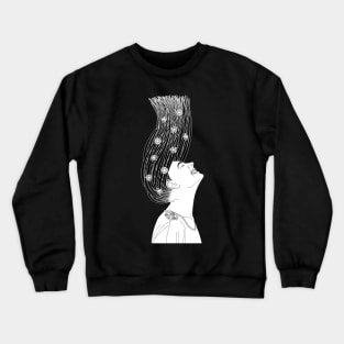 Serendipity BW Crewneck Sweatshirt